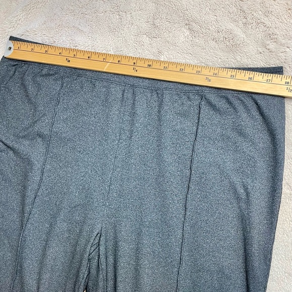 BYLYSE Spenard boot cut yoga pants high waist dark grey 1X - Picture 5 of 10